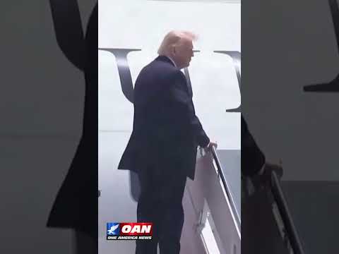 Trump departs to Wisconsin