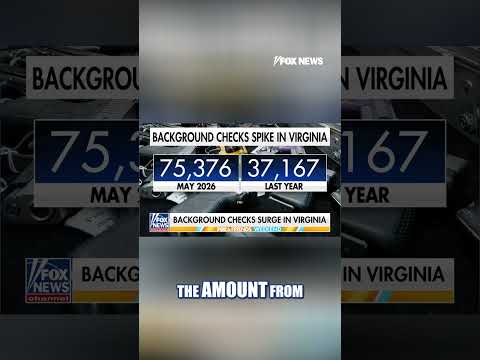 Virginia gun sales SURGE ahead of SWEEPING BAN #foxnews #news #us #fox