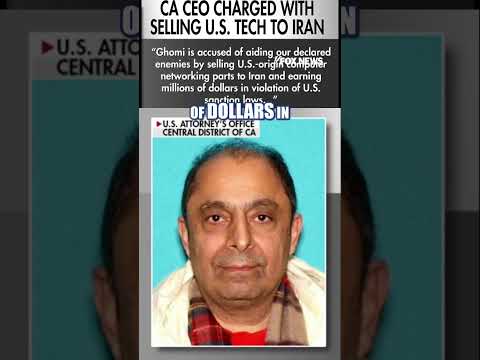 Tech boss ARRESTED for allegedly aiding Iran #shorts #us #news #foxnews