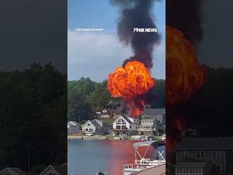 SEE IT: Massive fireball ERUPTS after propane explosion destroys lakeside homes #foxnews #news