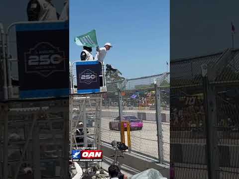 HEGSETH WAVES GREEN FLAG IN SAN DIEGO AS NASCAR STARTER