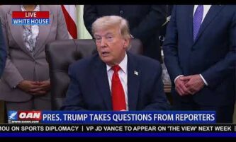 LIVE: TRUMP SPEAKS FROM OVAL OFFICE
