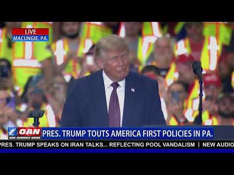 LIVE: TRUMP SPEAKS IN PENNSYLAVANIA