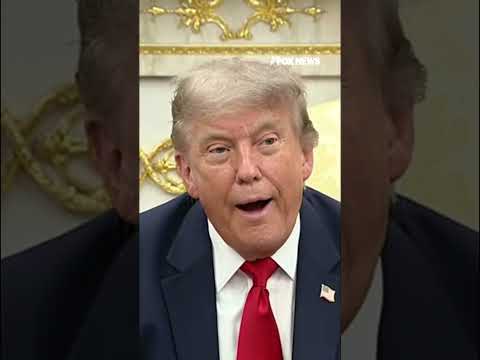 ‘WHOSE PHONE IS THAT?’: Trump reacts to phone ring interruption  #foxnews #news #us #fox #usa