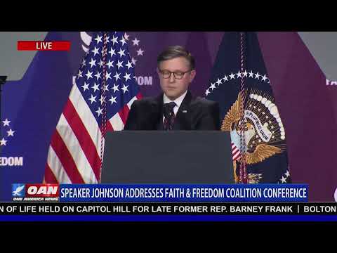 LIVE: MIKE JOHNSON SPEAKS AT FAITH & FREEDOM COALITION CONFERENCE
