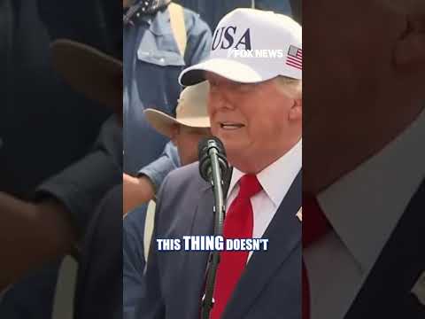 President Trump: This was not part of the script #shorts #news #foxnews #us