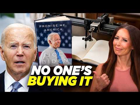 Joe Biden just "WROTE" a New Book… His Incoherent Announcement is Must-See!😂