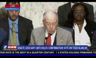 LIVE: SENATE JUDICIARY CMTE HOLDS CONFIRMATION VOTE ON TODD BLANCHE 3 LIVE: SENATE JUDICIARY CMTE HOLDS CONFIRMATION VOTE ON TODD BLANCHE