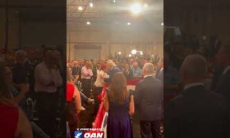 President Trump embrace parents whose 12-year-old son Jacob was tragically killed by a stray bullet 4 President Trump embrace parents whose 12-year-old son Jacob was tragically killed by a stray bullet