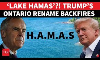 ‘LAKE HAMAS’: Trump’s INSANE ‘Lake America’ Blunder Caught By Fox News; Canada Gets Last Laugh 2 ‘LAKE HAMAS’: Trump’s INSANE ‘Lake America’ Blunder Caught By Fox News; Canada Gets Last Laugh