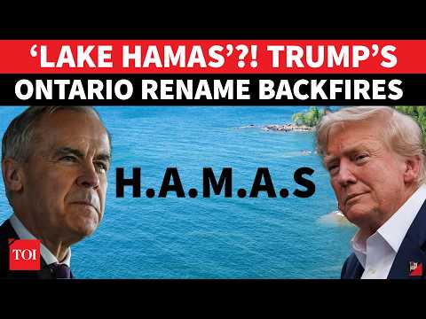 ‘LAKE HAMAS’: Trump’s INSANE ‘Lake America’ Blunder Caught By Fox News; Canada Gets Last Laugh