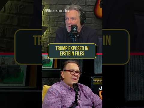 Trump Exposed in Newly Un-redacted Epstein Files #blazetv #fyp