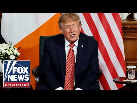 Trump 'MAKES WAVES' in Ireland on 'deeply divided' topic