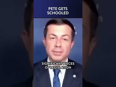Watch Buttigieg's Face When Host Tells Him to Stop LYING #Shorts