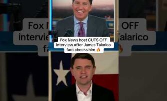 Fox News host CUTS OFF interview after James Talarico fact checks him