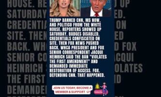 Fox News WHCA President Blasts Trump's White House Reporter Ban as First Amendment Violation