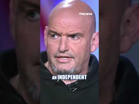 Fetterman accidentally calls himself a 'lifelong REPUBLICAN' #shorts #foxnews