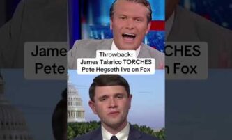 James Talarico TORCHES Pete Hegseth live on Fox