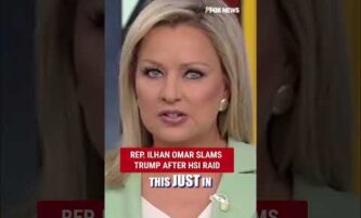 BREAKING: Rep. Ilhan Omar SLAMS Trump after raid: 'POLITICAL INTIMIDATION'