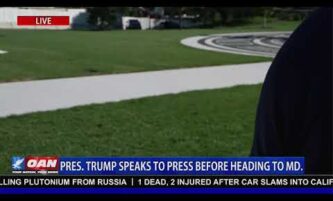 LIVE: TRUMP SPEAKS TO PRESS BEFORE HEADING TO MD. 3 LIVE: TRUMP SPEAKS TO PRESS BEFORE HEADING TO MD.