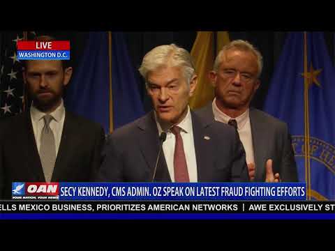 LIVE: SEC KENNEDY, CMS ADMIN, OZ SPEAK ON LATEST FRAUD FIGHTING EFFORTS