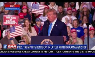 LIVE: Pres. Trump Stumps for Kentucky Republicans as Midterms Tighten