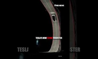SEE IT: Tesla's new FLYING Roadster #shorts